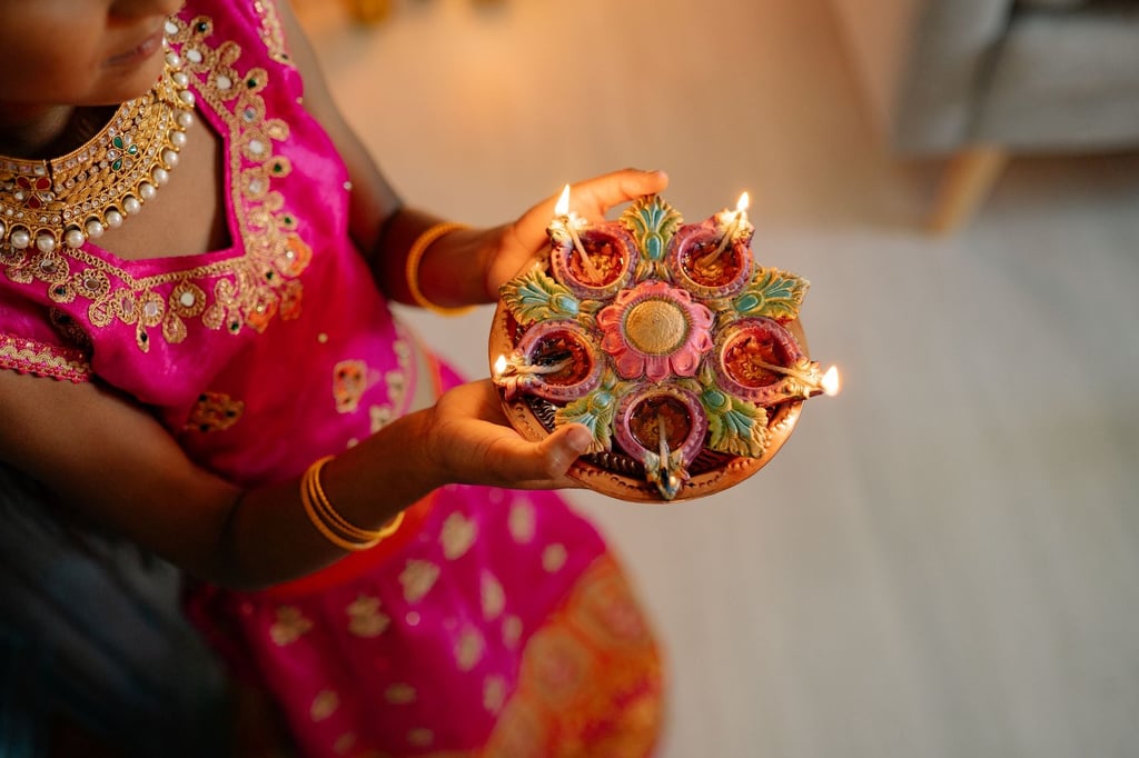 family festival diya lamps - Ahoi Ashtami 2026: Date and Flight Planning Guide