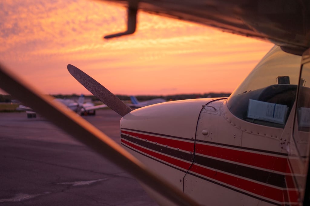 small airport runway sunset - Diu Airport Guide: Flights, Routes and Transfers
