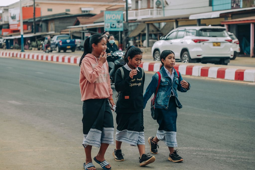 Vientiane Laos street