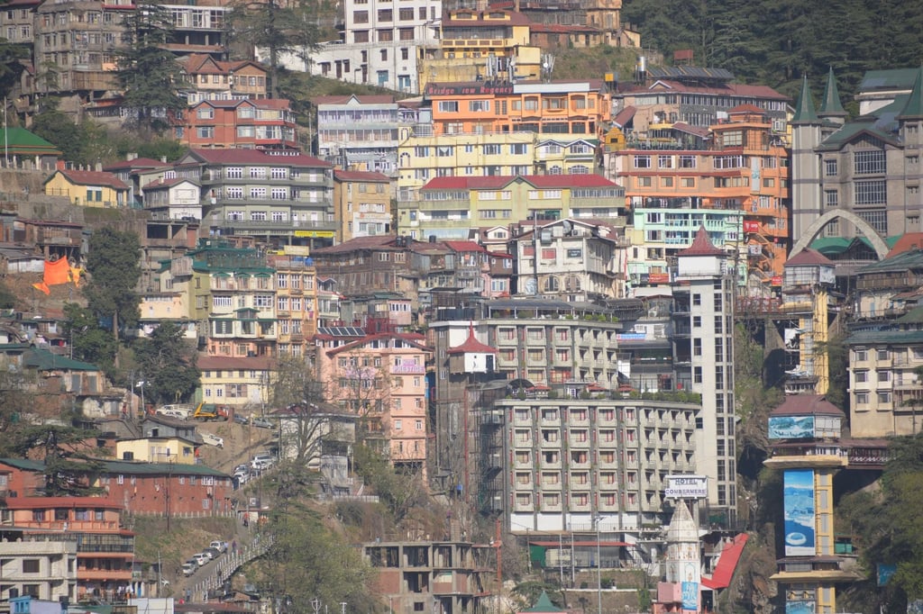 McLeod Ganj Himalayan town - McLeod Ganj: Flying to Kangra (Dharamshala) Airport and Getting Up the Hill