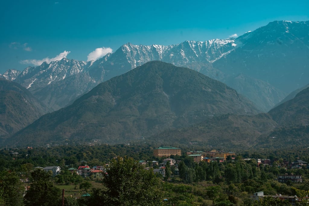 Dhauladhar mountains Dharamshala