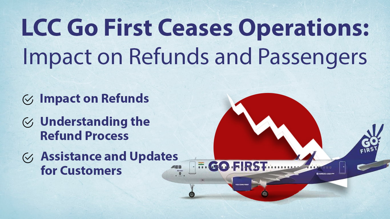 You are currently viewing LCC Go First Ceases Operations: Impact on Refunds and Passengers
